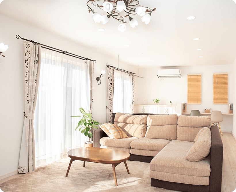 dodoが保有する民泊の上質な室内のイメージ